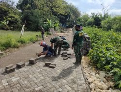 Dansatgas Kodim 0817 Gresik, Jaga Infrastruktur Yang Dibangun Agar Tahan Lama
