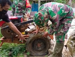 Alasan Petani Desa Siuhom Pilih Hand Traktor Disebabkan Lebih Murah dan Perawatan Mudah, Kodim Tapsel