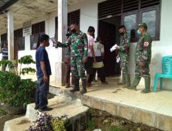 Jadikan Satgas Contoh Pelaksanaan Prokes di Program Non Fisik TMMD Kodim Tapsel