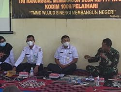 Gandeng Dinas Pertanian TMMD Ke 111 Adakan Penyuluhan Pertanian Lapangan Bagi Petani