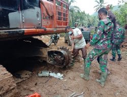 Dansatgas, Alat Berat Punya Peran Sukseskan Pembangunan Jalan Baru di TMMD Kodim Tapsel