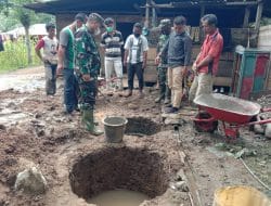 Dansatgas, Septic Tank Harus Kedap Air di TMMD Kodim Tapsel
