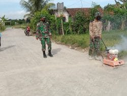 Satgas TMMD 111 Kodim 0817/Gresik Tanpa Pamrih, Wujudkan Impian Warga