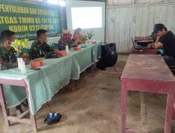 Jalin Kebersamaan Melalui Penyuluhan Pendidikan di TMMD Kodim Tapsel