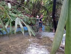 Akhirnya Bersih Juga, Giat Bersihkan Saluran Air di TMMD Kodim Tapsel