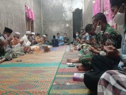 Sebagai Ajang Silaturahmi, Satgas Doa Bersama di TMMD Kodim Tapsel