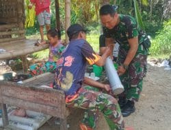 Sertu Utomo Angkat Hebel RTLH