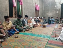 Bacaan Jamaah Menggema di Ruangan Doa Bersama di TMMD Kodim Tapsel