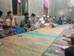 Membangun Suasana Spiritual, Satgas Laksanakan Doa Bersama di TMMD Kodim Tapsel