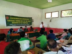 TMMD Kodim Tapsel, Satgas Jalankan Prokes di Ruangan Penyuluhan Hukum dan Kamtibmas