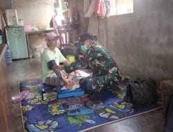 Selalu Sigap Cek Kesehatan Warga Oleh Anggota Satgas TMMD ke-111 Kodim 1202/Singkawang