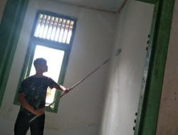 Pengecatan Gedung Puskesmas Pembantu Desa Sentangau Jaya