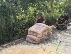 Tumpukan Semen Menjadi Saksi Pengabdian Kami