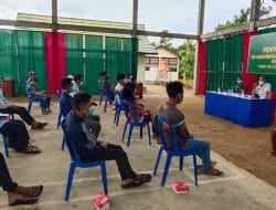 Gandeng BNN Kodim 1009/Tanah Laut Adakan Penyuluhan Bahaya Narkoba Di Lokasi TMMD Ke 111