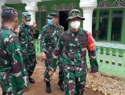 Kunjungan Kerja Tim Wasev Mabes TNI AD Ke Lokasi TMMD Ke-111 Tahun 2021 Di Tanah Laut