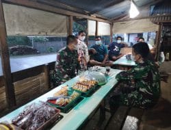 Jalinan Kemitraan, Dansatgas Giat Komsos dengan Warga di TMMD Kodim Tapsel