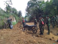 Selalu Berikan Masukan Saat Dansatgas Cek Lokasi Temukan Kerjaan Belum Sempurna di TMMD ke 111 Kodim Tapsel