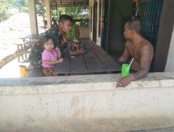 Serda Yeremia Terus jalin KOMSOS di wilayah binaan yang menjadi sasaran TMMD