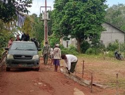 TMMD Ke-111 Kodim 1207/Pontianak Ciptakan Kemanunggalan Antar Elemen Masyarakat