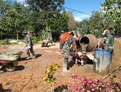 TMMD Ke-111 Kodim 1207/Pontianak Hadir Membantu Membangun Kubu Raya