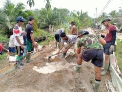Satgas TMMD Ke-111 Kodim 1207/Pontianak Terus Datangkan Material   