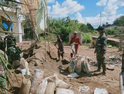 Danramil 1207-07/Sungai Kakap Ikut Bergabung di Satgas TMMD Ke-111