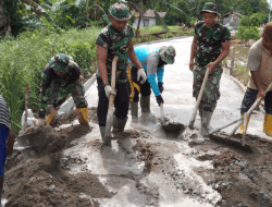 Antrian Arco Di TMMD Reguler Kodim 1207/PTK  Menunggu Adukan Material   