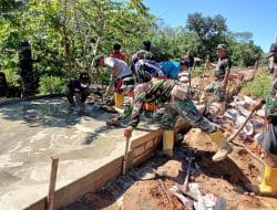 TMMD Ke-111 Kodim 1207/Pontianak Hadirkan Persaudaraan Antara TNI Dengan Masyarakat