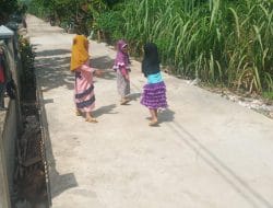 Anak-Anak Sudah Bisa Merasakan Hasil Pembangunan TMMD Ke-111 Kodim 1207/Pontianak   