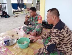 Rujak Ala Satgas TMMD Ke-111 Kodim 1207/ Pontianak