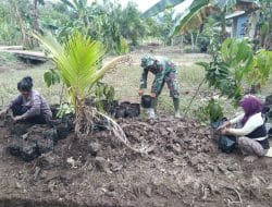 Satgas TMMD Ke-111 Kodim 1207/Pontianak Bantu Kesulitan Warga Merupakan Salah Satu Wujud Nyata 8 Wajib TNI