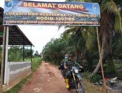 Kerja Keras Tim Penerangan Kodim 1207/Pontianak Sukseskan TMMD Ke-111 Lewat Media