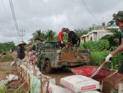 Salah Satu Sarana Tingkatkan Perekonomian dan Kesejahteraan Masyarakat Desa Melalu Program TMMD Ke-111 Kodim 1207/Pontianak