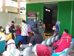 Satgas TMMD Ke-111 Kodim 1207/Pontianak Tak Lepas Dari Kegiatan Tracer Covid-19