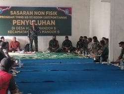 TMMD Ke-111 Kodim 1207/Pontianak Berakhir, Tetapi Silaturahmi Tetap Berjalan