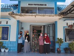 Pelayanan KB Kes Gratis Bagi Warga Kuala Mandor B Satgas TMMD Sambangi Kantor BPKB KMB   