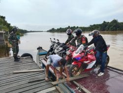 Akses Jalan Menuju Lokasi TMMD Ke-111 Kodim 1207/Pontianak