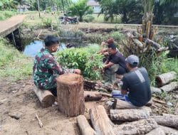 Satgas TMMD Ke-111 Kodim 1207/Pontianak Wujudkan Kedekatan Antara TNI dan Rakyat
