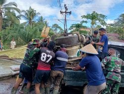 Kegiatan TMMD Ke-111 Kodim 1207/Pontianak Selesai, Satgas Kumpulkan Peralatan Yang Telah Digunakan
