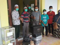 Berikan Bantuan Speaker Untuk Masjid di Lokasi Berlangsungnya TMMD Ke-111 Kodim 1207/Pontianak   