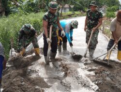 Terus Berjuang Dengan Segala Cara di Lokasi TMMD Ke-111 Kodim 1207/Pontianak