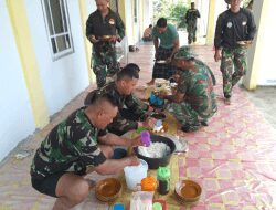 Rasa Syukur Terucap Dari Para Anggota Satgas TMMD Ke-111 Kodim 1207/Pontianak