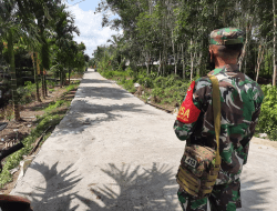 Jerih Payah Satgas TMMD Ke-111 Kodim 1207/Pontianak Nyata dan Dirasakan Rakyat