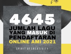 4645 Lagu Masuk di Pendaftaran Online AMI Awards 2021