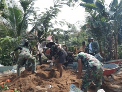 Satgas TMMD Ke-111 Kodim 1207/Pontianak Kebut Pengerjaan Fisik