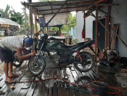 Satgas TMMD Ke-111 Kodim 1207/PontianakMerawat Sarana dan Alat Pendukung