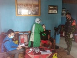 Satgas TMMD Ke-111 Kodim 1207/PontianakBergerak Sebagai Tracer Covid-19