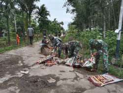 Tidak Ada Hari Libur Bagi Anggota Satgas TMMD Ke-111   