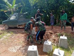 Pergerakan Satgas TMMD Ke-111 Kodim 1207/Pontianak Setiap Program Yang Dijalankan   