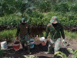 Ember Bermanfaat Sekali di Lokasi TMMD Reguler Ke-111 Kodim 1207/Pontianak